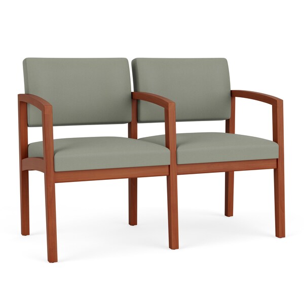 Lesro Lenox 2 Seat Tandem Seating W/ Arm, 44 in W 26 in L 31.5 in H LW2103 - main